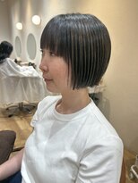 ヘアポケット スタイル店(HAIR POCKET) パツっとミニボブ