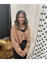 サポング(Sapong)&nbsp;ブリーチグラデーションカラー