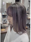 ラベンダーシルバー/バレイヤージュ/関内.桜木町