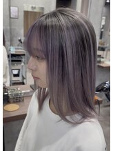 ロカフェローズ 横浜 桜木町(LOCA FELLOWS) ラベンダーシルバー/バレイヤージュ/関内.桜木町