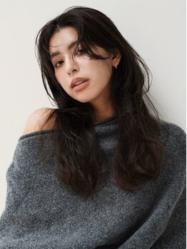 ラックスビー エルモ 三田店(LUXBE ELMO)の写真/こだわりの顔周りカットでトレンドを抑えた小顔魅せヘア・レイヤースタイルも◎『なりたい』を叶えます☆