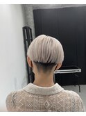 #ホワイトカラー#似合わせカット#刈り上げショート#美髪
