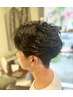 【大人の人気スタイル】メンズパーマ＋カット＋眉カット