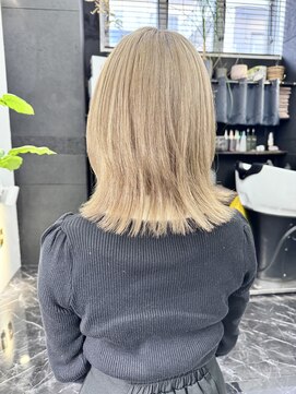 チュダック(ChuDuck) 《milk tea》ハイトーン/ケアブリーチ/ダブルカラー/韓国