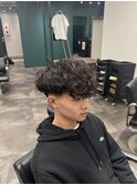 スペインカール 前下りマッシュ【町田/町田MEN'S】