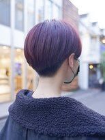 シャロン(SHARON) 【SHARON原宿】ダークパープル×ハンサムショート