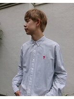 ヒントステーション フォーメンズ(HINTSTATION for Men's) 〈浅草 半個室〉 マッシュショート/ハイトーン