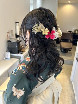 カーラ(kalah) 卒業式ヘアセット&お着付け