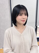 フランチェスカドットボブ(francesca.bob)&nbsp;グレージュ×切りっぱなしボブ