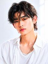 メンズイケメンパラダイス(Men'sイケメンパラダイス)&nbsp;メンズマッシュセンターパート/Men'sニュアンスパーマ