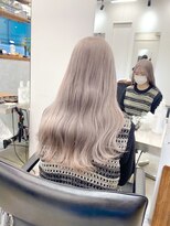 エンネ 新宿(enne)&nbsp;スノーグレージュ/ホワイトラベンダー/シルバーアッシュ/韓国