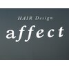 ヘアーデザイン アフェクト(Hair Design affect)のお店ロゴ