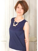 大人可愛いショートヘア