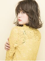 シャンプー 本店(SHAMPOO)&nbsp;フェイスラインをボカすウェービーミディー☆