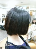 ストレートショートボブ