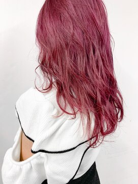 ヴェルダ 池袋店(verda) 【VERDAお客様】ピンクヴァイオレット×ロング