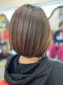 ビューティーサロン カワチ 中庄駅前店(Beauty Salon KAWACHI) ショートボブ