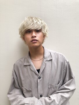 リアン(Lien) Lien☆ハイトーンダブルカラー×ニュアンス韓国マッシュ　立川