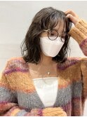 暗めブラウンもパーマでアクセント!(BUZZトワダ)