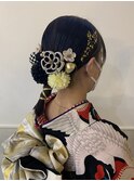 #ヘアセット #ヘアアレンジ #振袖ヘア