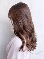 アイティーバイアルバム 松戸店(IT by ALBUM)&nbsp;ベージュロング_くびれヘアビタミンカラー_ba322194