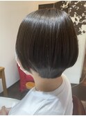 丸みショートボブ
