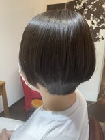 ループヘアー(LOOP HAIR) 丸みショートボブ