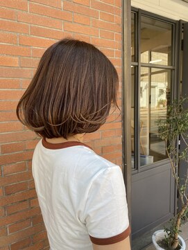 ヘアーメイク ハルナ ボブヘアー