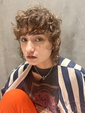 サラビューティーサイト 志免店(SARA Beauty Sight) クセ毛風ボブパーマ/SARA志免★ウリュ