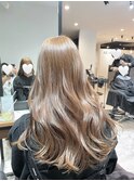 【市川諒】ブリーチなしダブルカラーの艶ブロンド☆☆