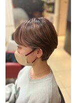 ヘアークリアー 春日部 大人可愛いショートスタイル/耳掛けショート/30代40代50代