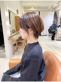大人かわいいショート【ショート、髪質改善230408】