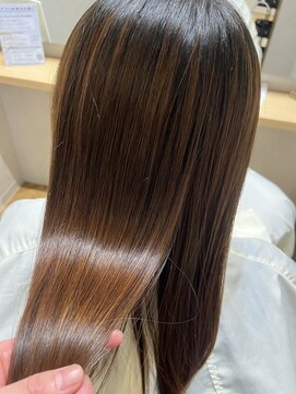 ネウィ 大分中央町店(newi) 【MIKOTO】@mikoto_newi 地毛風でナチュラルな酸性ストレート♪