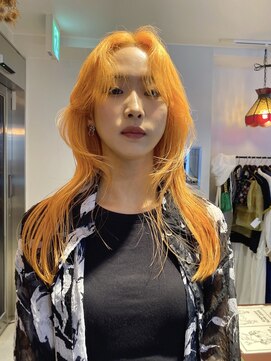 ドーター(daughter) sheer orange【daughter mami】