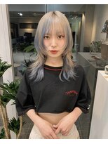 アリートウキョウ(ALLY TOKYO) 中性ウルフレイヤーカットロングウルフカット姫カット姫ウルフ