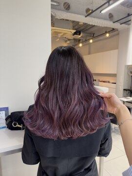 アライブ ハラジュク(ALIVE harajuku) 【ALIVE yu-ki lavender balayage】