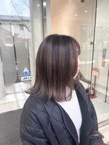 小森谷,セミディ,カール,姫カット,シアーカラーh10