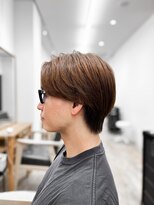 セイドット フクオカ(Say.FUKUOKA)&nbsp;【メンズ★大名】メンズカラー×ブラウン×韓国風センターパート