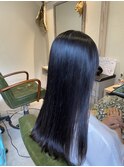 柔らかな質感の縮毛矯正
