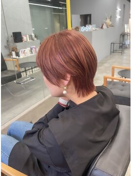 ノード(NODO) ショートのコーラルピンク