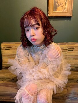 ギグスダブル 栄店(gigs double) ニュアンスパーマ/ミディアム