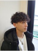 マッシュ　ハードパーマ　シャンプーボーイ佐世保駅前店