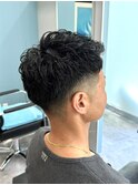 スタイリング簡単パーマ