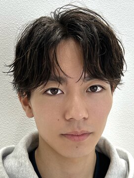 オーシャントーキョー 仙台(OCEAN TOKYO) マッシュパーマニュアンス刈り上げツーブロックショート韓国