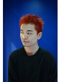 10代20代メンズカラーハイトーンカラーメンズカット