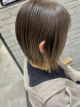 フェリア 渋谷(Feria) 【Feria 渋谷】グラベース×グレイ込ブラウン "Tsuyuki"