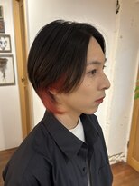 ミンティング(MINTing) くびれショート/インナーカラー赤/恵比寿