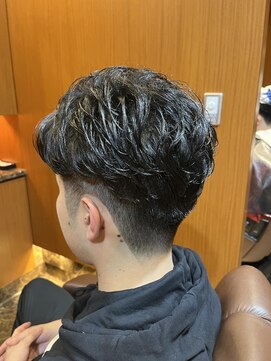 ヘアモード キクチ 銀座店 銀座　理容室　ナチュラルパーマ　ビジネスヘア