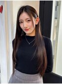 イメチェン/ワイドバング/美髪/大人可愛い