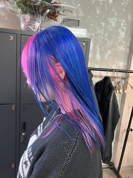 シャンプーボーイ セントラル 博多(SHAMPOO BOY central) ハイトーン/韓国/インナーカラー/レイヤー/ボブ